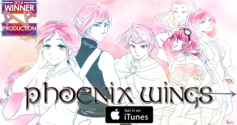 phoenix wings series promotional art